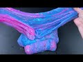 Slime STITCH Mixing Random With Piping Bags 💙💝BLUE vs PINK Slime! Mixing Random into GLOSSY Slime