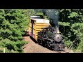 Steam Train Pulls Revenue Freight in 2023 WITH SWITCHING (4K) | SMV #205 of the AERC | July 3, 2023