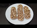 Dry fruits Rolls Recipe | Nuts Energy Bars