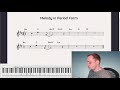 My process to write a melody from scratch