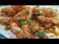 Pan Fried Prawns (Gon Jin Ha Lok ) 干煎虾碌 Garlic soy sauce Prawn , Chinese Shrimp stir fry recipe