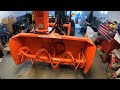 Snowblower build