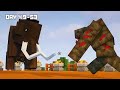 I Survived 100 DAYS as a WOOLLY MAMMOTH in HARDCORE Minecraft!