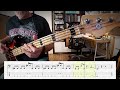 Ozzy Osbourne - Bark At The Moon - Bass Cover With Tabs (Backing Track version)