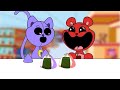 Convenience Store PURPLE WHITE CATNAP vs Zookeeper - Zoonomaly | POPPY PLAYTIME 3 Animation | ASMR