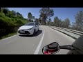 '90 Honda VFR750F RC36 twisty road ride. Great sound+4K!