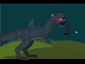 Vastosauro comendo o homem inteirinho