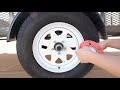 How to measure a 5 lug trailer wheel bolt pattern