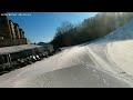 Double Black Diamond Cliffhanger at Camelback Ski Resort in Pennsylvania