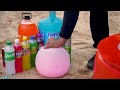 Big Toothpaste Eruption from Cat paw pit, Giant Dr Pepper, 7up, Pepsi, Fanta, Coca Cola vs Mentos