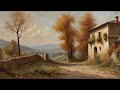 Exploring Old Italy Through Vintage Oil Paintings - 4k - No Sound