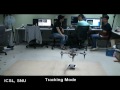 Moving target tracking using image-based visual servoing for a quadrotor UAV