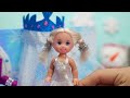 DIY Elsa's Ultimate Mini Castle with Water Slide and Icy Pool from Cardboard❄️🏰