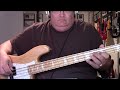 Tom Petty Wildflowers Bass Cover with Notes & Tab