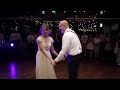 BEST surprise father daughter wedding dance to epic song mashup | Utah Wedding Videographer