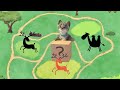 Animated Little Kitten friends Adventure | Preschool & kindergarten learning Cartoon video for kids