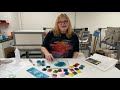 Mixing Sunshine Enamels for Fusing on Glass