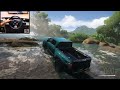 1750HP Nissan Titan Truck - OFFROAD DRIVE | Forza Horizon 5 | Steering Wheel Gameplay