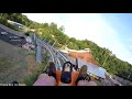 Rocky Top Mountain Coaster On Ride POV - Pigeon Forge Tennessee
