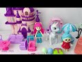 10 Minutes Satisfying with Unboxing Purple Princess Castle & Summer Party Playsets I ASMR TOYS