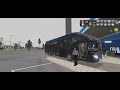 bus simulator in snow fall and heavy driving 😲😲😲