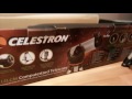 Celestron 114LCM computerized telescope unboxing