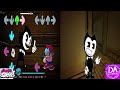 Build our machine DaGames + Freaky Machine fnf |Bendy and the ink machine fnf indie cross