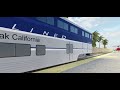 Roblox surfliner project: Railfanning Amtrak and Coaster at Carlsbad village