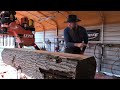 Super Sawmill VS Huge Rotted Oak Log. Will It Make The Cut?