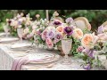 Table in the Rose Garden • Elegant Piano Music • Tablescape Ideas Inspiration • Quintessential Home