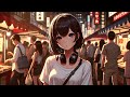 Lo-fi music playlist for summer night 🌙 relax / chill / mellow