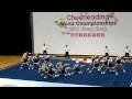 Team Japan All Female 6th World Cheerleading Championship 2011