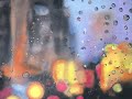 When the rain comes to the big city Oil painting by zero the painter #relaxing #relaxingpainting