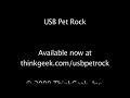 USB Pet Rock | ThinkGeek Inc. Ad 2009 | ThatSocialKid Archives!