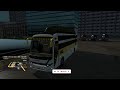 VRL Travels Non AC sleeping coach - Euro Truck Simulator 2 | logitech g29 Gameplay 4k 60fps