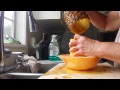 Peeling Pineapple,