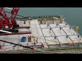 Completing Gordie Howe Bridge project | 85ft to connects the bridge deck over the Detroit River.
