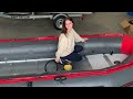 Assembling a SeaBright Marine 430P Inflatable Boat!