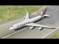 Extremely Heavy, Overload B747 Crashes Immediately Right After Take Off [XP11]