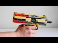 LEGO Full-Auto MAC-11 [Blowback Rubber Band Gun]