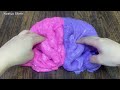 PINK vs PURPLE OCTOPUS I Mixing random into Glossy Slime I  Satisfying Slime #764