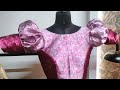 bahubali sleeve stitching//babhubali sleeve blouse design//babhubali blouse sleeve