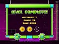Geometry Dash stereo madness (level 1) all coins