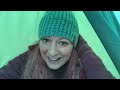 Freezing Solo Dartmoor Camp in a Vintage Tent!
