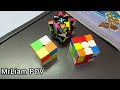 When you solve rubiks cube in School