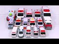 Ambulance miniature car run! Emergency running test. With siren