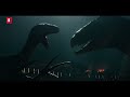 T-Rex & Therizinosaurus VS Giganotosaurus | Jurassic World: Dominion Final Fight | DINOSAUR Movie