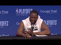 Draymond Green post game interview after game 1 loss to the lakers