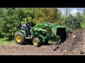 Compact Tractor Loader School - Tips for How to Use a Front End Loader on JD 3039R