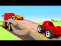 Helper cars full episodes cartoons for kids. Street vehicles & car transporter. Racing cars for kids